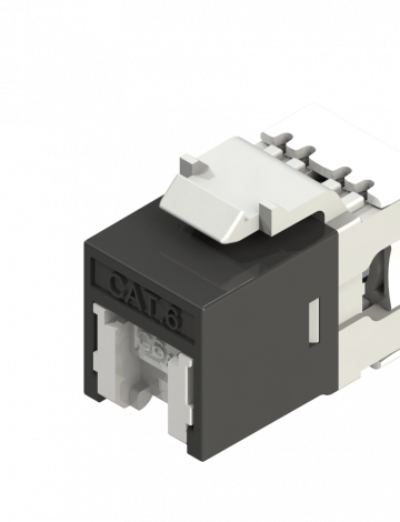 180°Keystone Jack- KJ88 UTP Punch-down type
