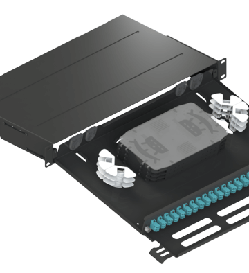 Multi-Function 10D Fiber Patch Panel – Changeable Front Plates
