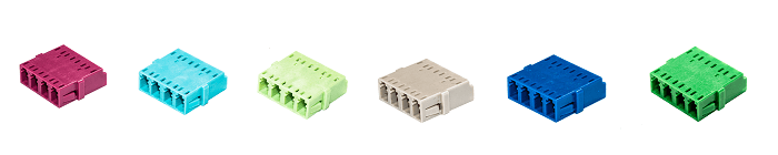 LC Quad Adapter Flangless