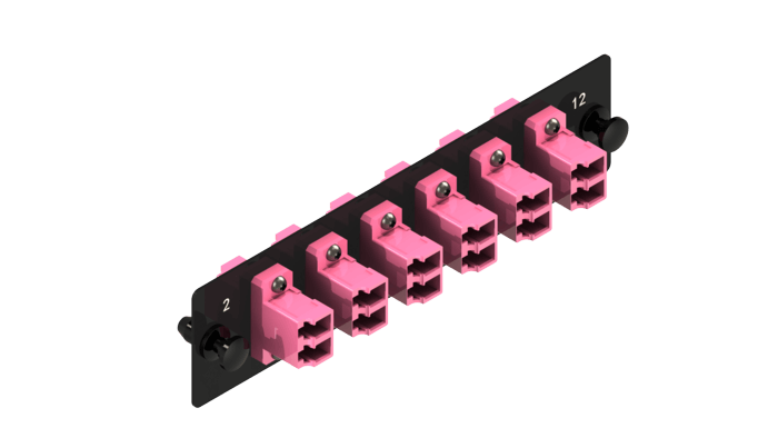 6 LC Duplex Adapter