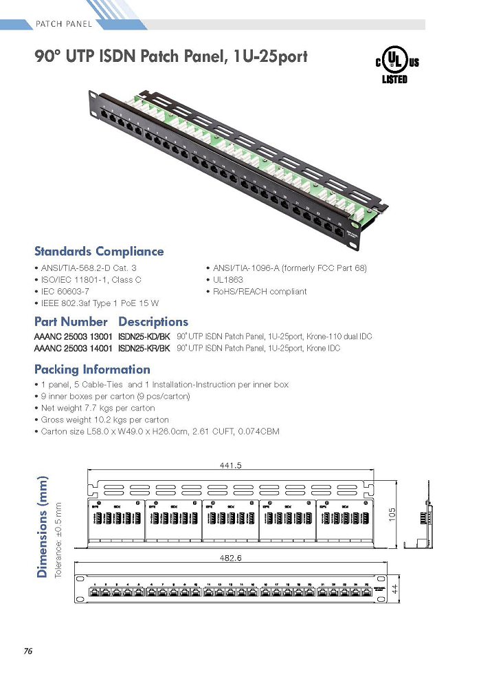 P076 ISDN25