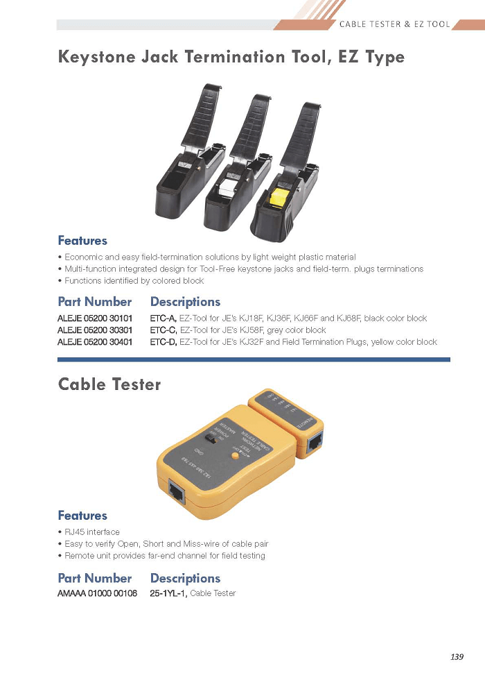 P139 ETC Tool