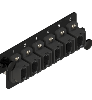 Multi-Function 10D Fiber Patch Panel – HD Adapter Plates