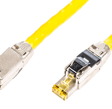 Cat.8 S/FTP 22AWG Field Termination Plug Patch Cord