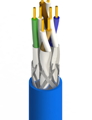 Cat.6A S/FTP Solid Wires Cable