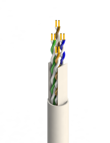 Cat.6A U/UTP 23 AWG Solid Wires Cable