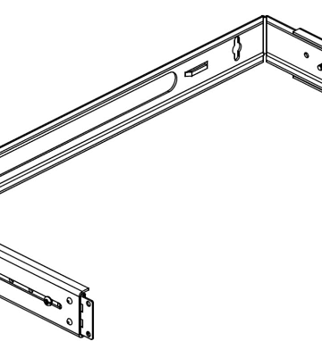 Hinged & Extensible, 1U & 2U & 4U & 8U