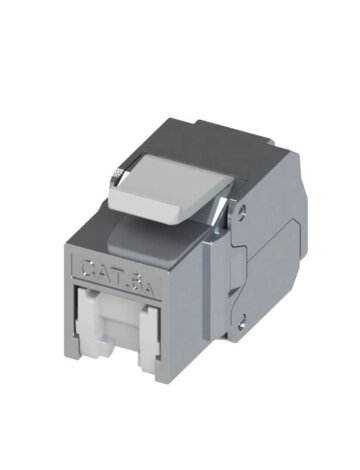 180° STP Connecting-Hardware Keystone Jack, Dust Cap